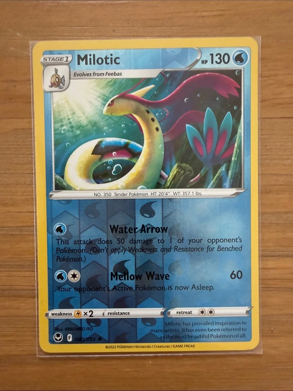 Feebas & Milotic Evolution Lot | 5 Pokémon Cards | Reverse Holo ✨5/$25✨